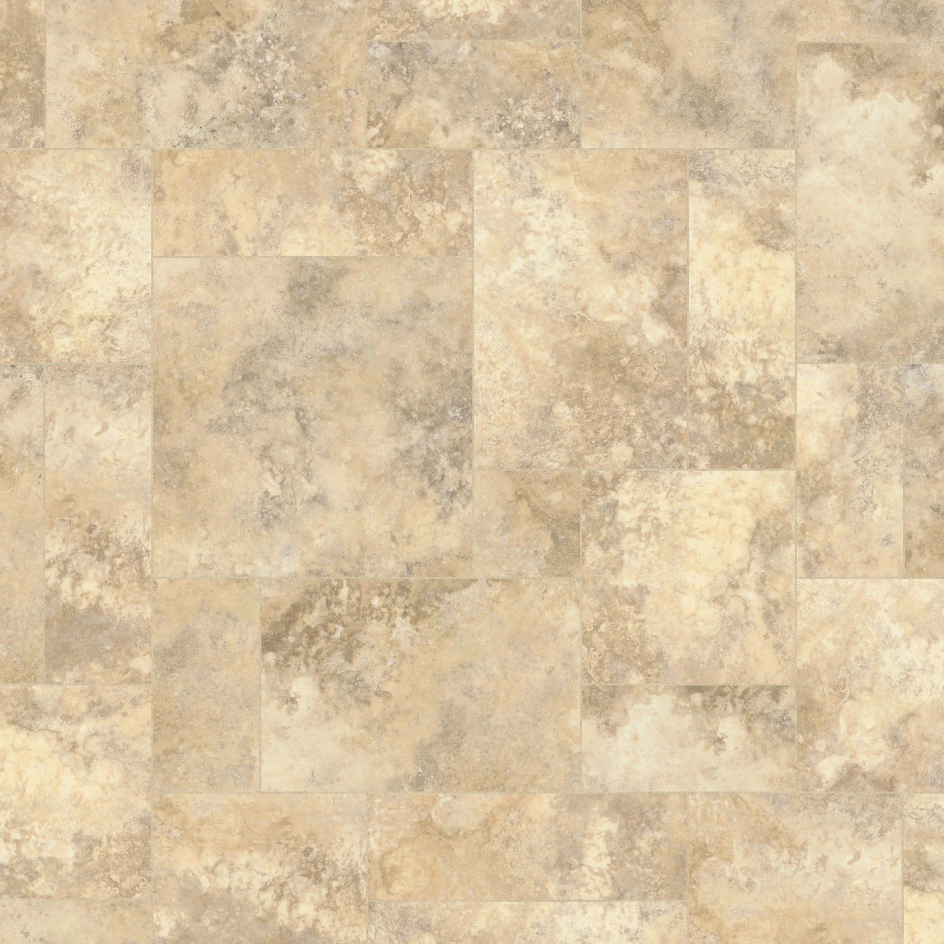 Jersey Limestone LM01 Tile Gluedown - Limestone