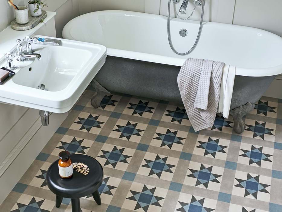 Classic Aquamarine Ceramic Tile