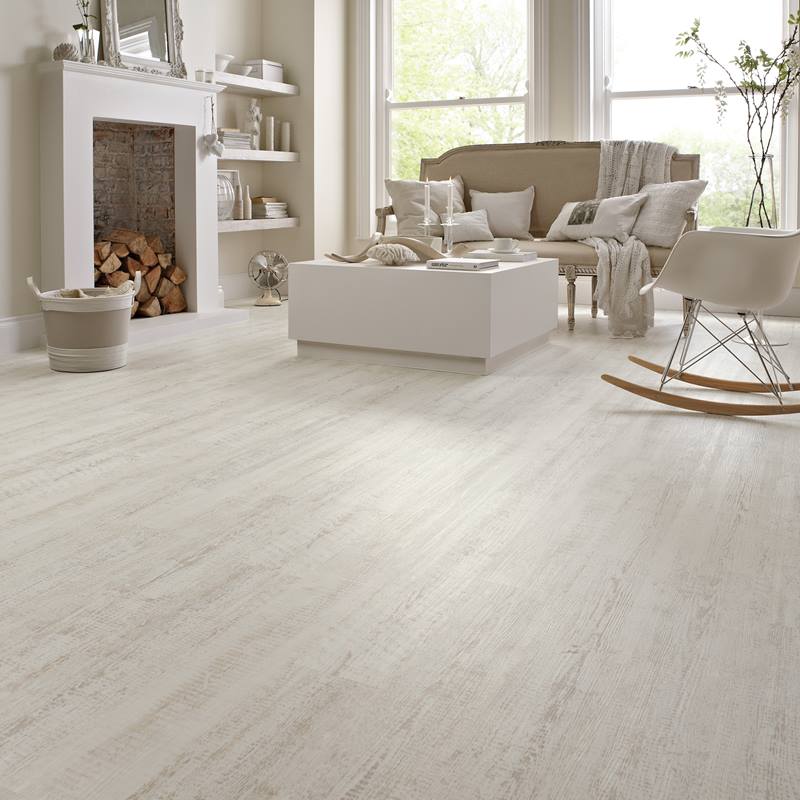 Knight Tile Gluedown - White Painted Oak KP105