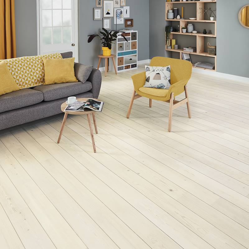 Knight Tile Gluedown - Washed Scandi Pine KP132