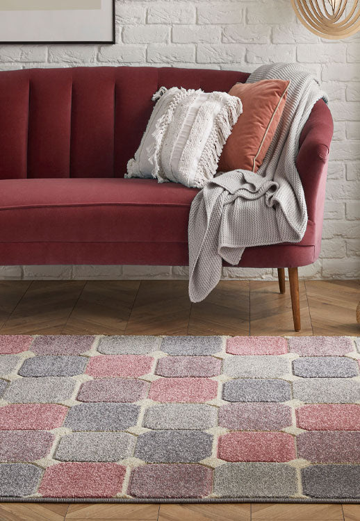 PORTLAND RANGE 172 Grey/Yellow/Pink