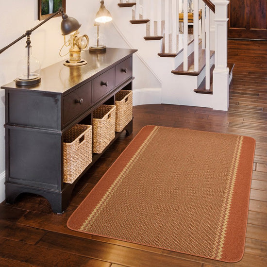 Kilkis Rug: Terracotta