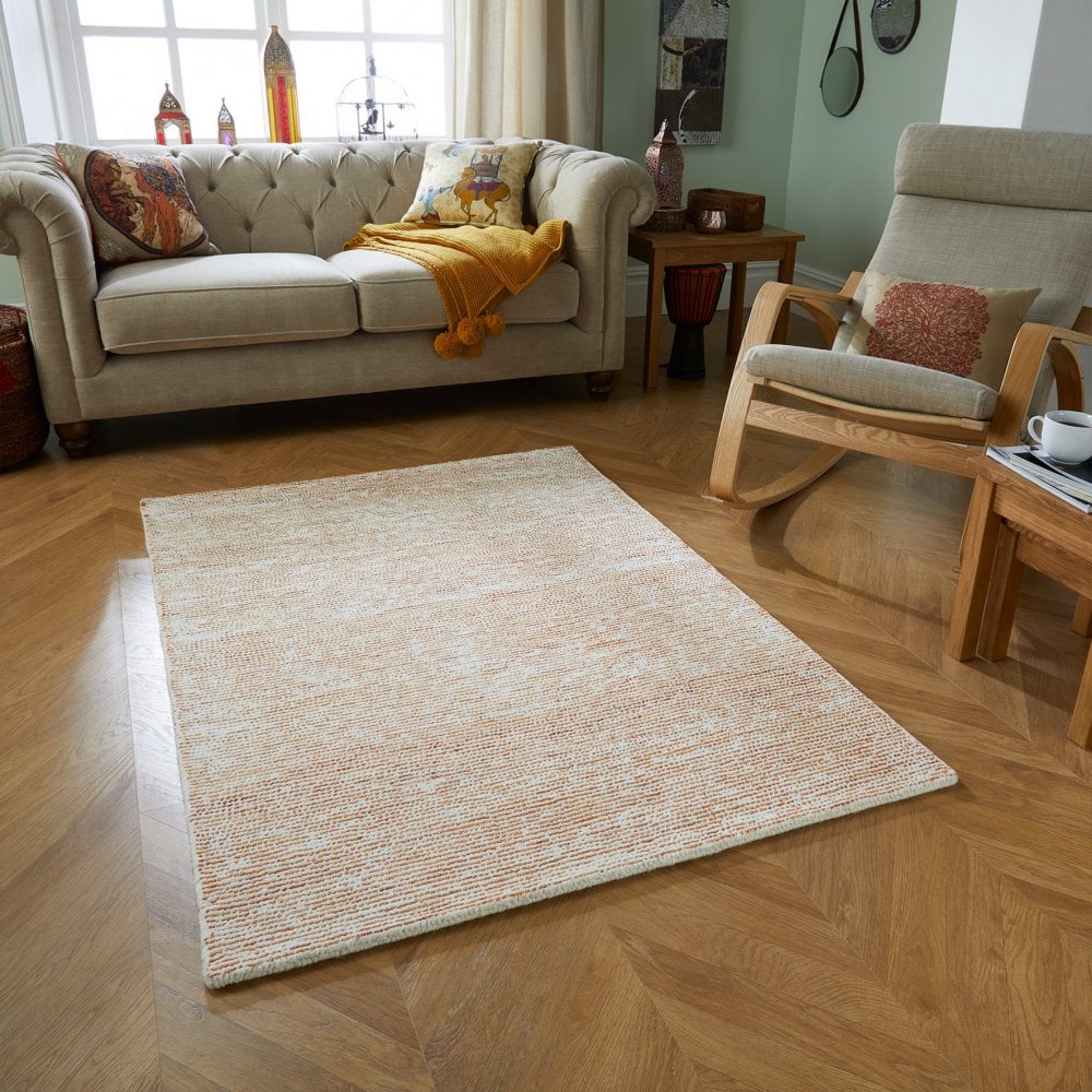 Milano Plain Rug: Terra